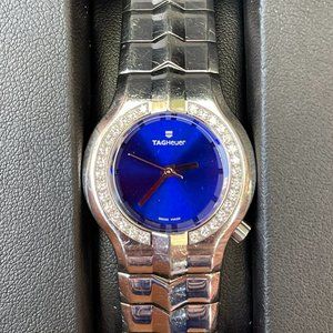 Womens Watch Tag Heuer Silver Sapphire Face Alter Ego